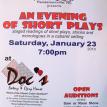 An Evening of Short Plays